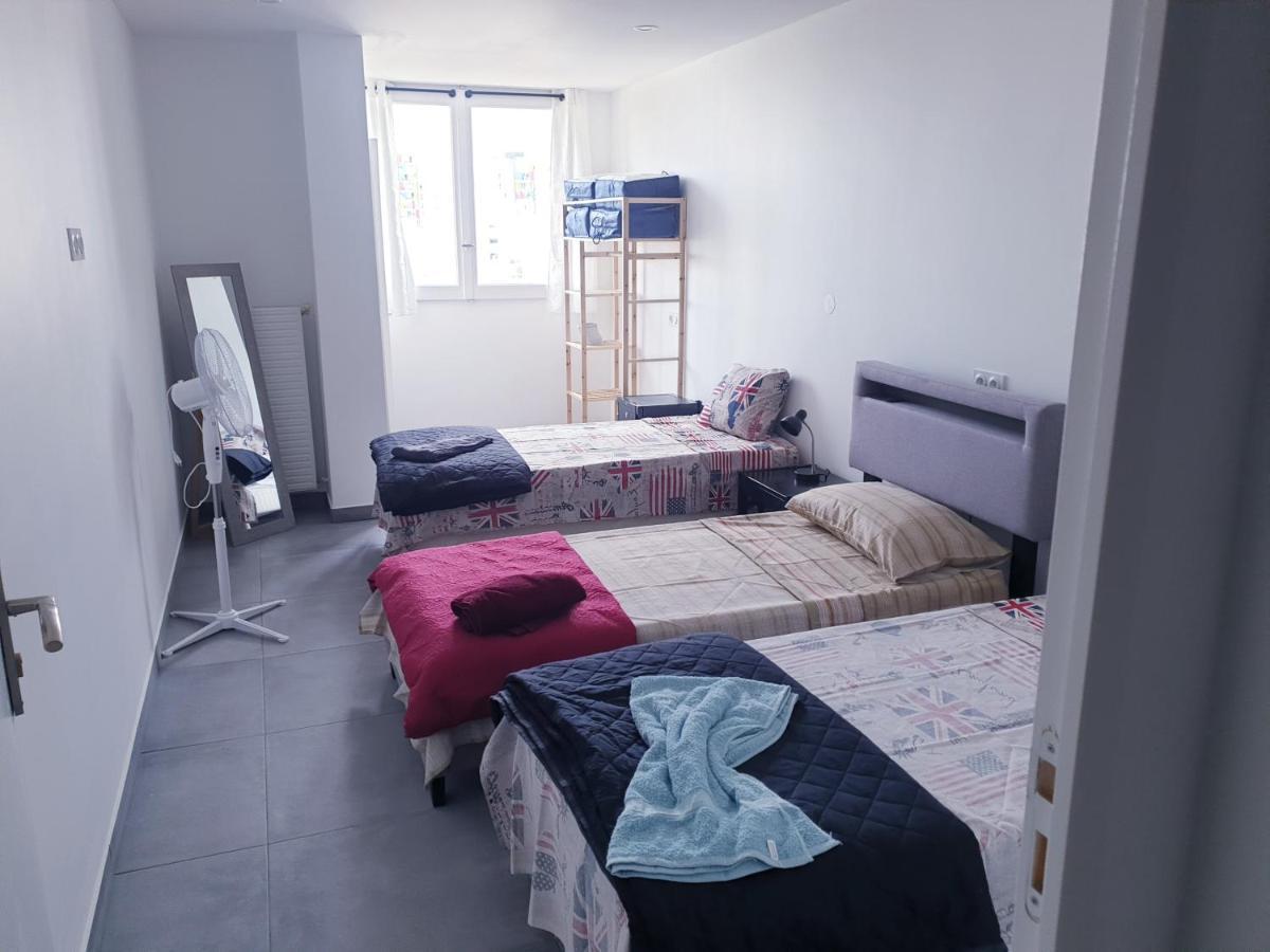 Big Flat Sea Vieuw 95 M2 5 Rooms Near Airport 5 Min Train 3 Min And Tram On Site, Beach 7 Min, 2 Showers And 2 Toilets , Neuf Grand Appartement 95 M2 5 Chambres Proche Aeroport 5 Min Train 3 Min Et Tramway Sur Place, Plage 7 Min 2 Douches Et 2 Wc Vue Nice Eksteriør bilde